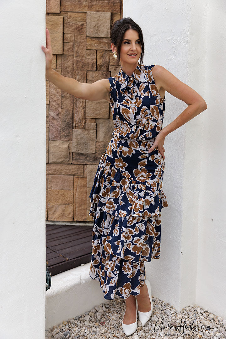 Teneriffe Shirt - Noosa print