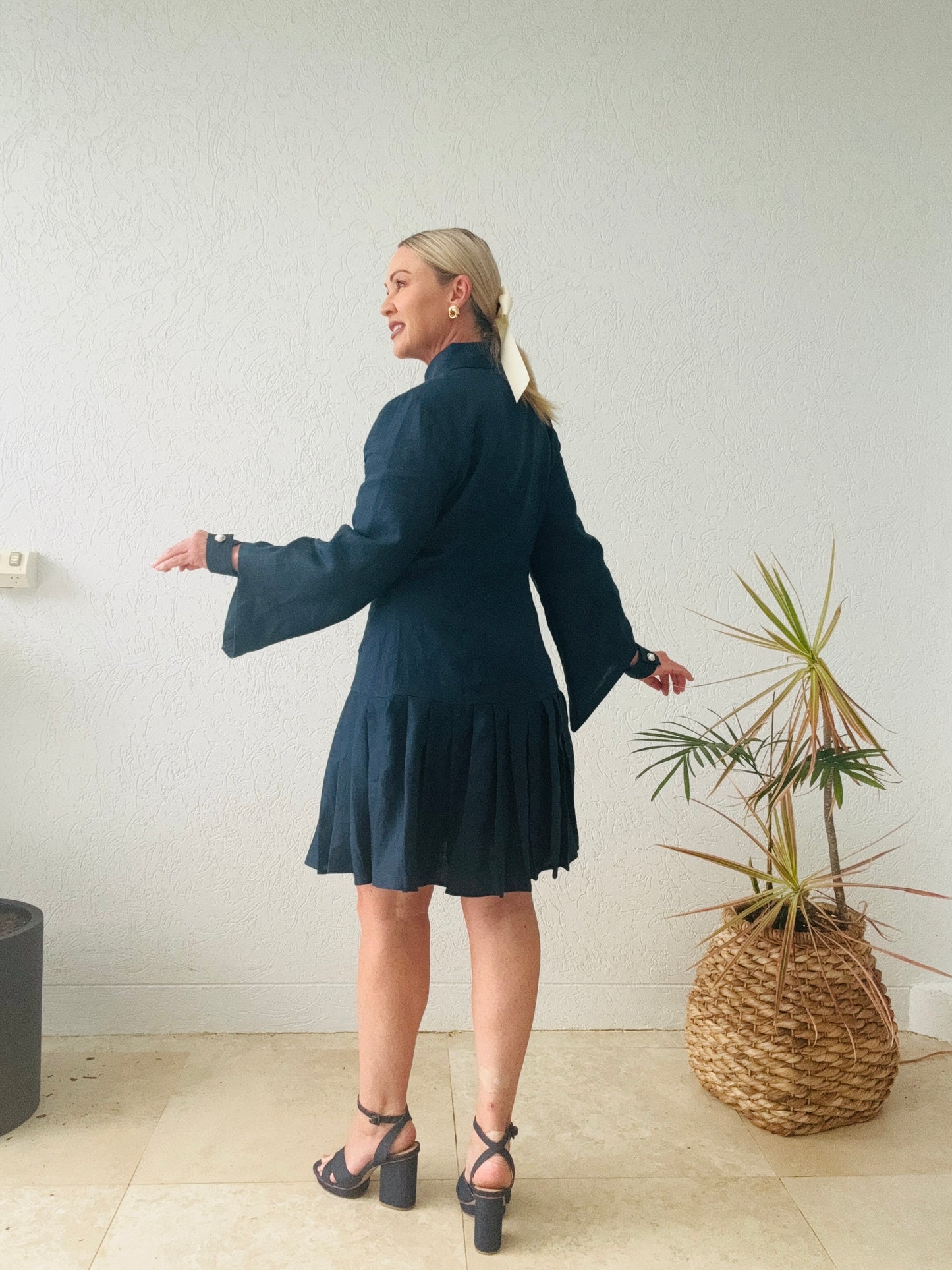 Emerson Dress - Navy Blue