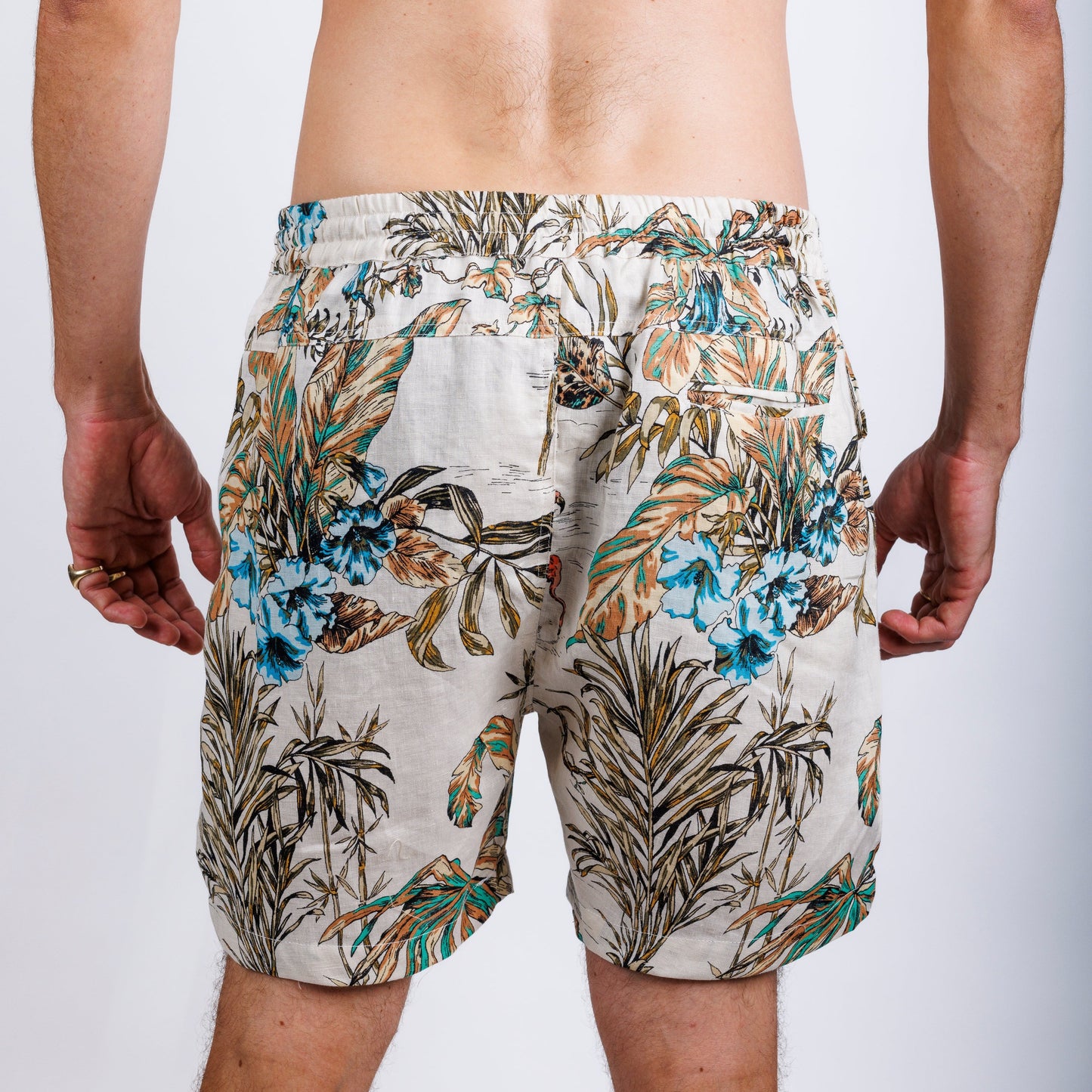 Wacker Man - Henry Relaxed short - Palm Springs Print