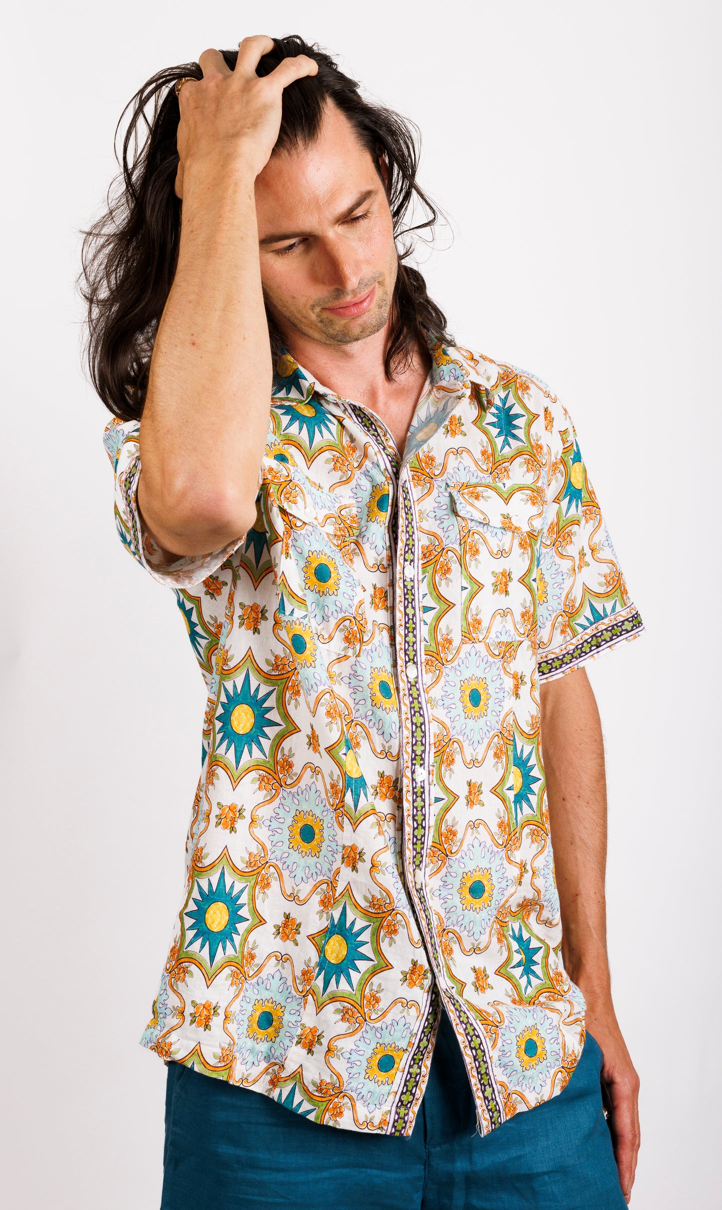 Bruce Shirt - Eumundi Print