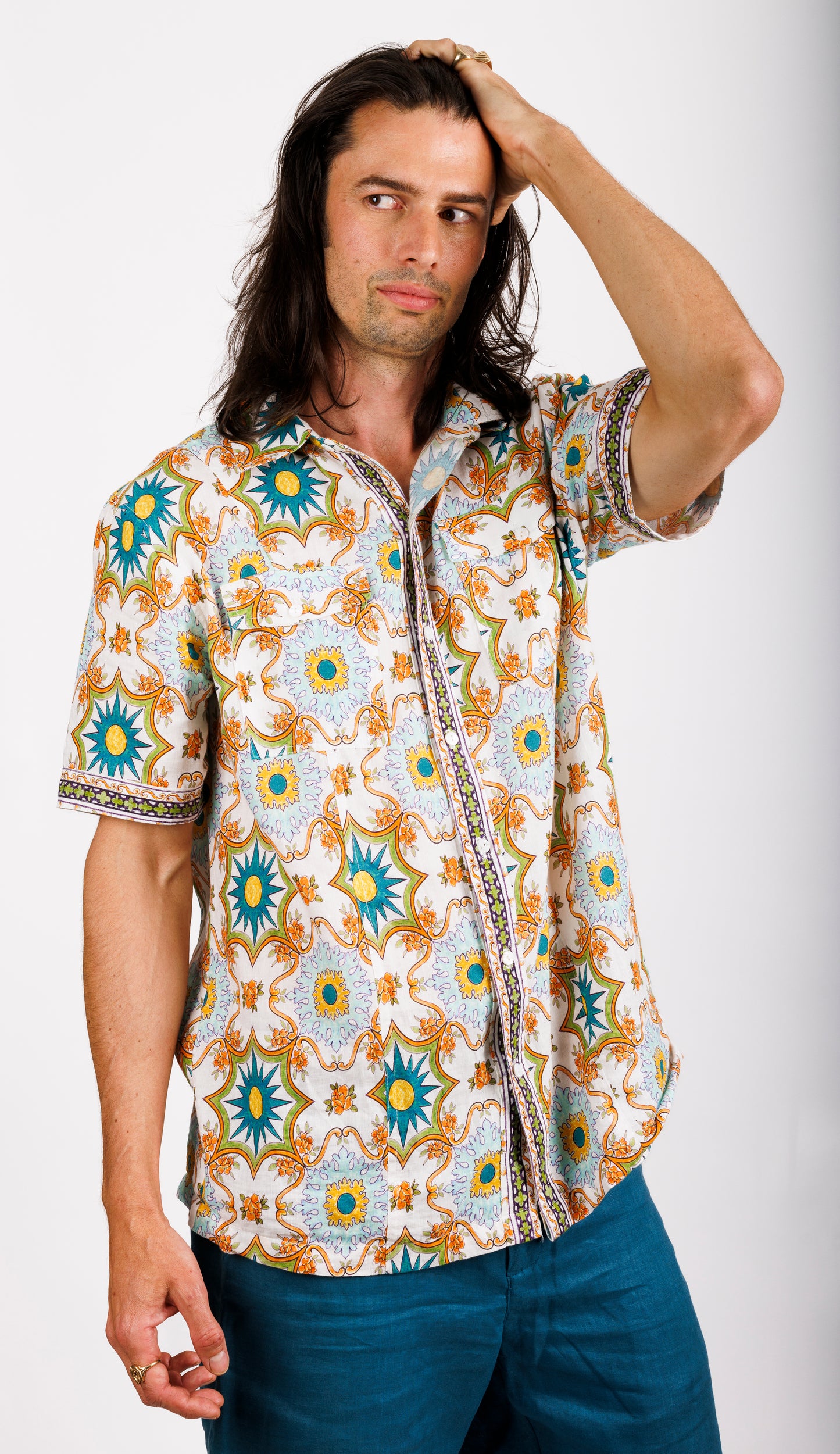 Bruce Shirt - Eumundi Print