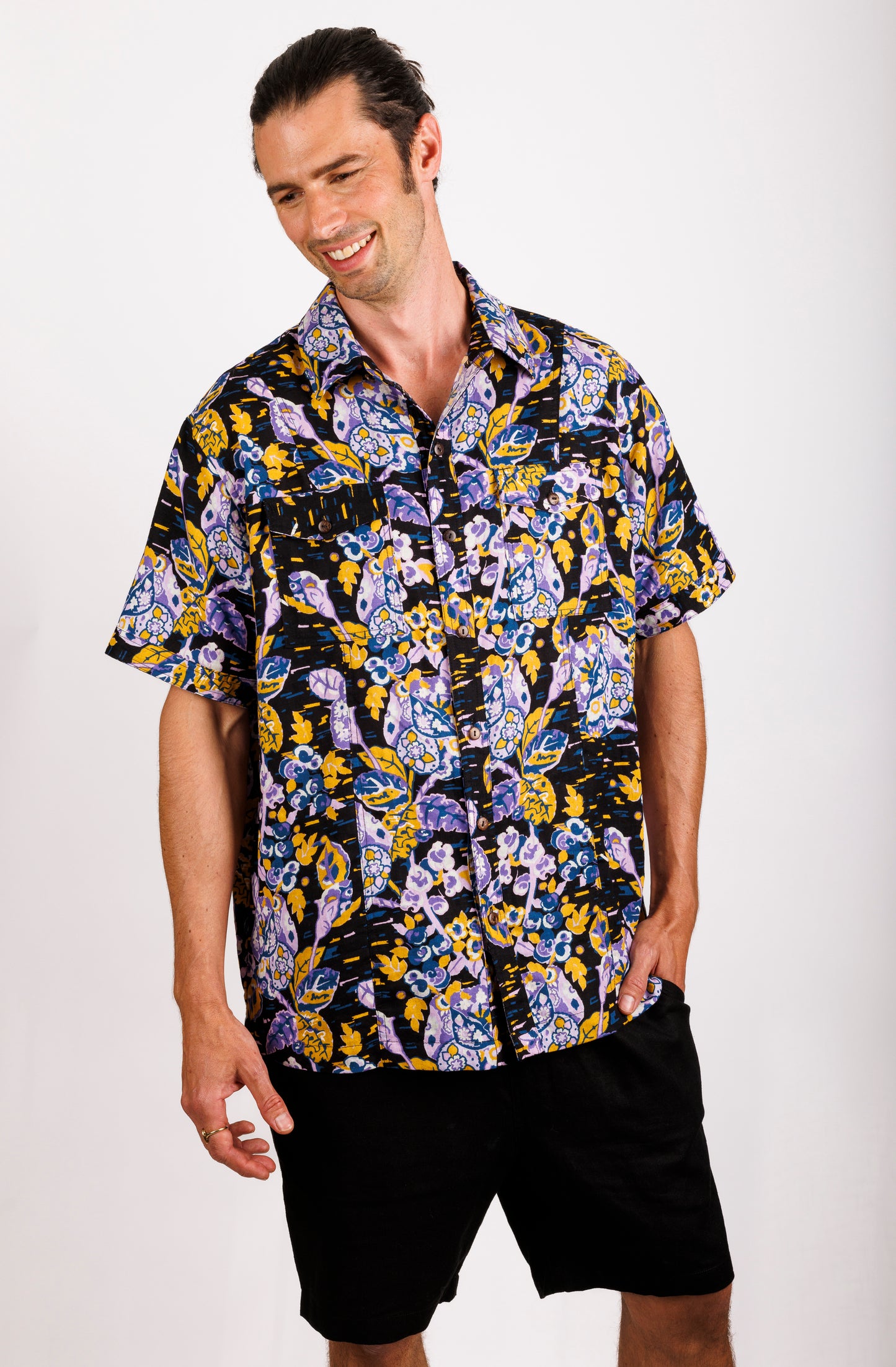 Bruce Shirt - Tahiti print