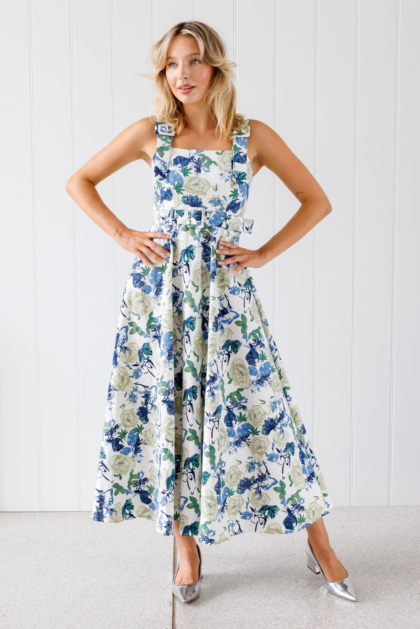 Joy dress - Tea Party print