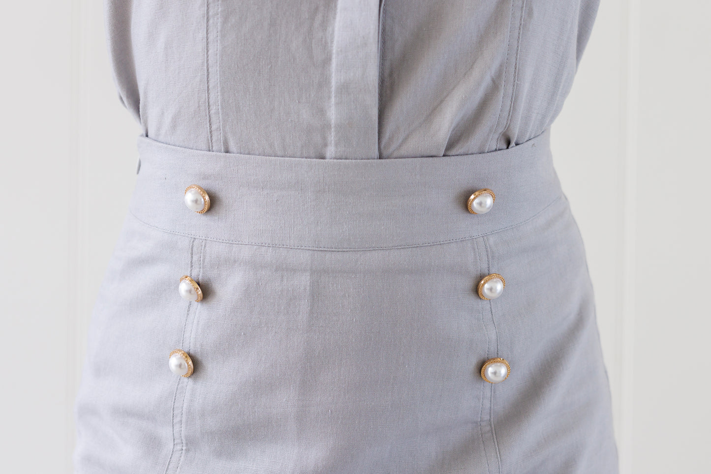 Dawn Mini Skirt - Dusk Grey